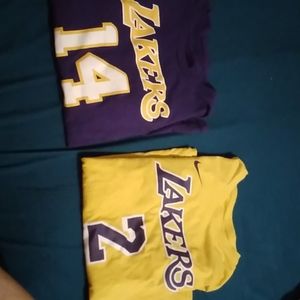 2 Laker shirts